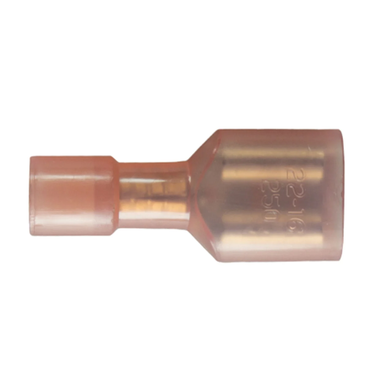 WirthCo 80875 Nylon Female Quick Disconnect - 0.250 Tab, 22-18 AWG, Pack of 5 - 80875