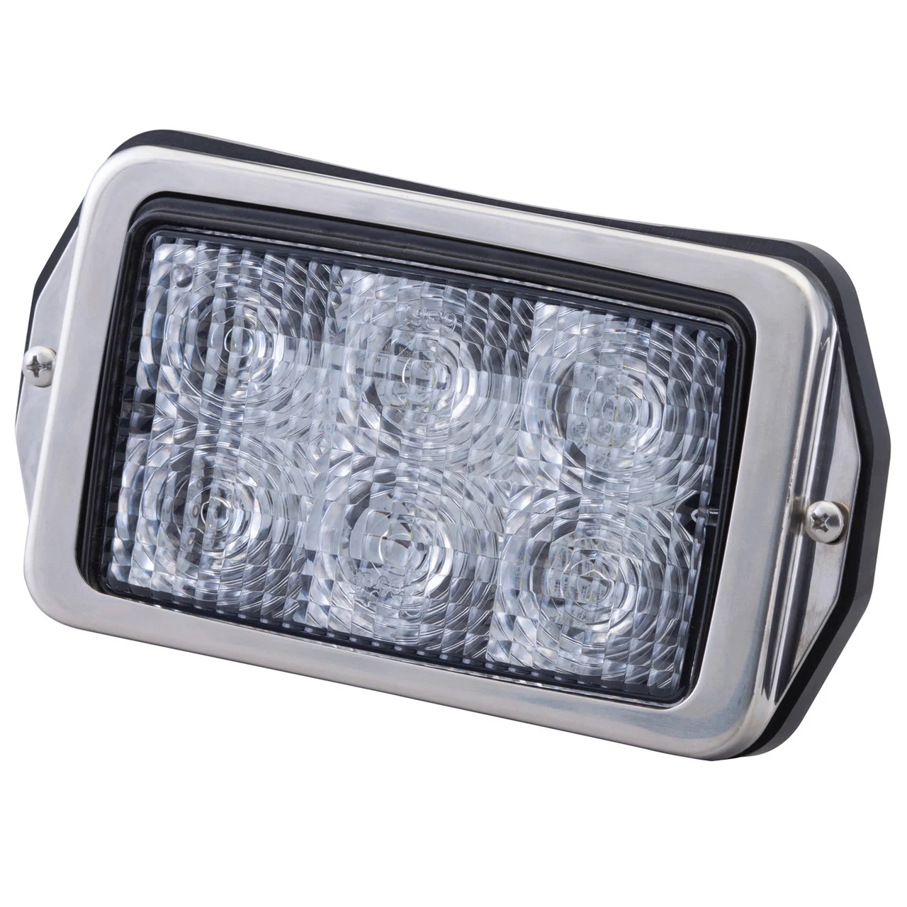 Grote 63610 Trilliant Mini Led Whitelight Work Light - Flood, Hardwired, Flush Mount - 63610