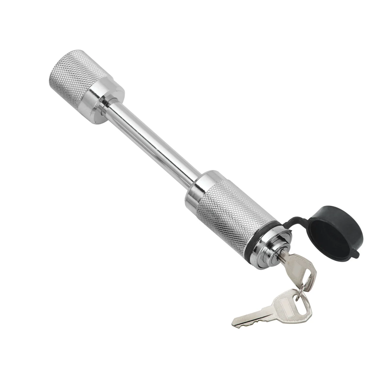 Reese 63252 5/8" Dogbone Receiver Lock for 2.5" Square Receivers - Chrome - 63252