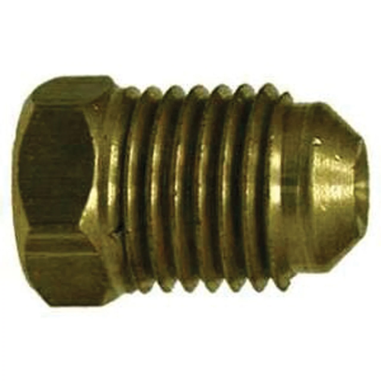 Midland Metal 10-066 SAE 45 Degree Flared Plug - 3/8 in., Each - 10-066
