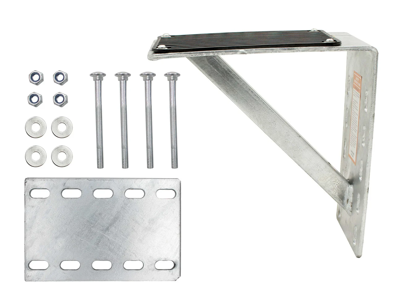 Extreme Max 5001.5783 Galvanized Trailer Step - 5" x 9" - 5001.5783