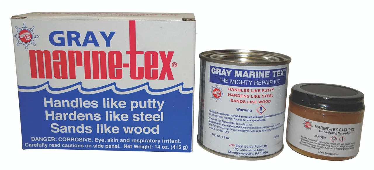 Marine-Tex RM303K Marine-Tex - Gray, 32 oz. - RM303K