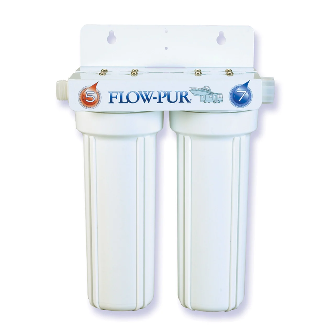 Watts POE12DSA1KDF Flowmatic Flow-Pur Dual Exterior Water Filter Kit - POE12DSA1KDF
