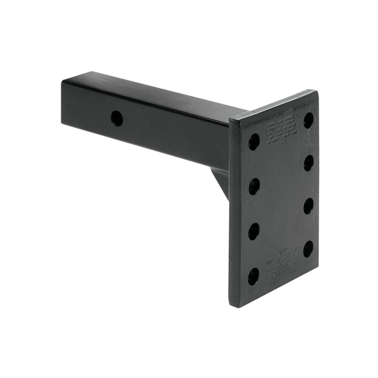 Reese 63057 Pintle Hood Receiver Mount - 2" Square, 7-5/8" Length, 12,000 lbs. GTW - 63057