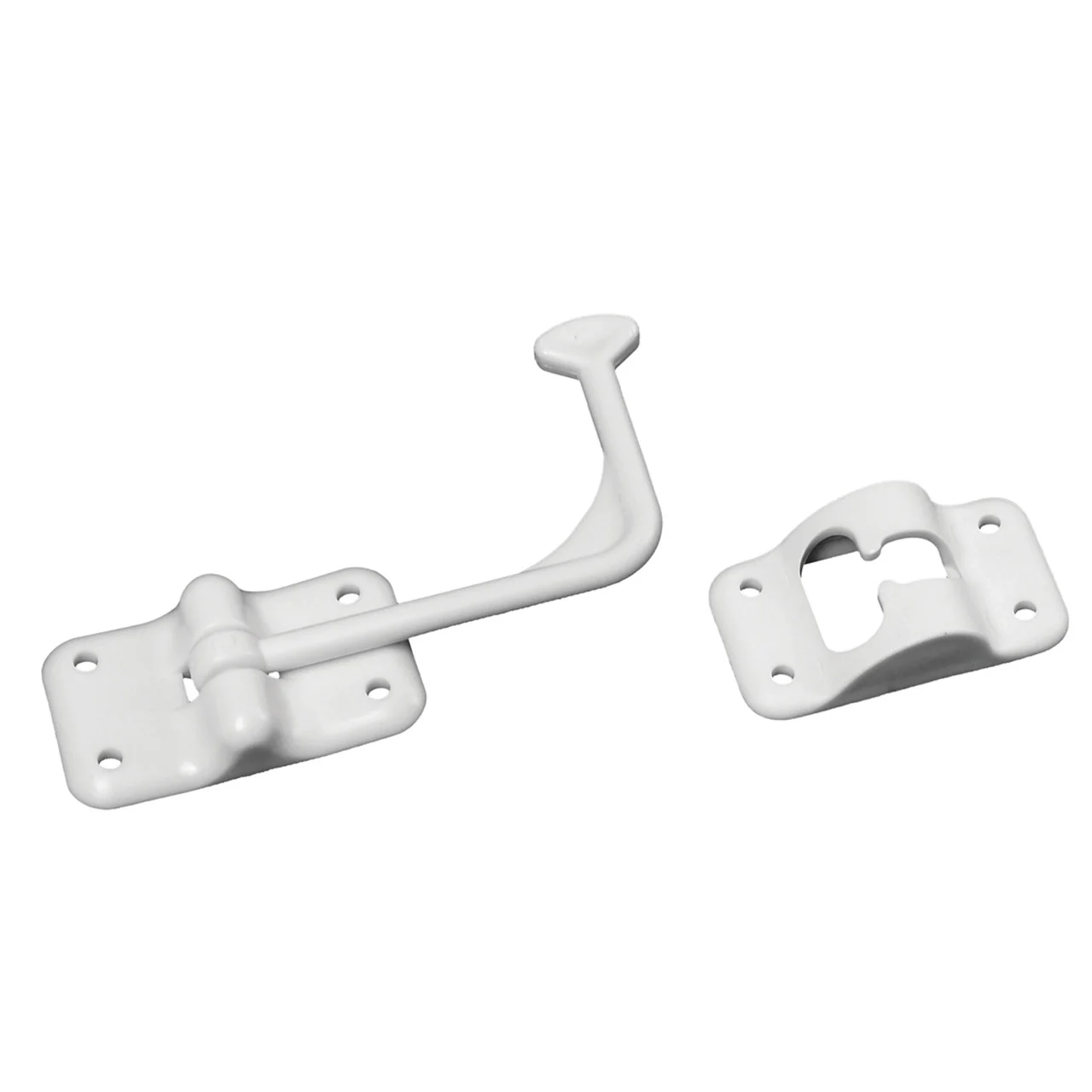 RV Designer E250 Plastic Entry Door Holder - Angled 90°, White - E250