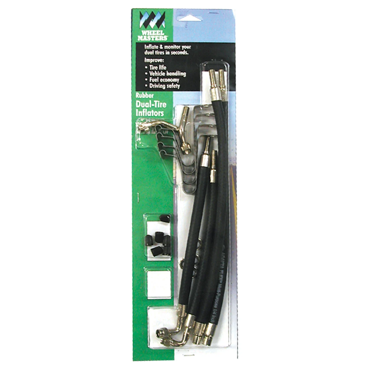Wheel Masters 8007 Rubber Hose Extenders - 2 Hose Kit, Hand Hole Mount - 8007