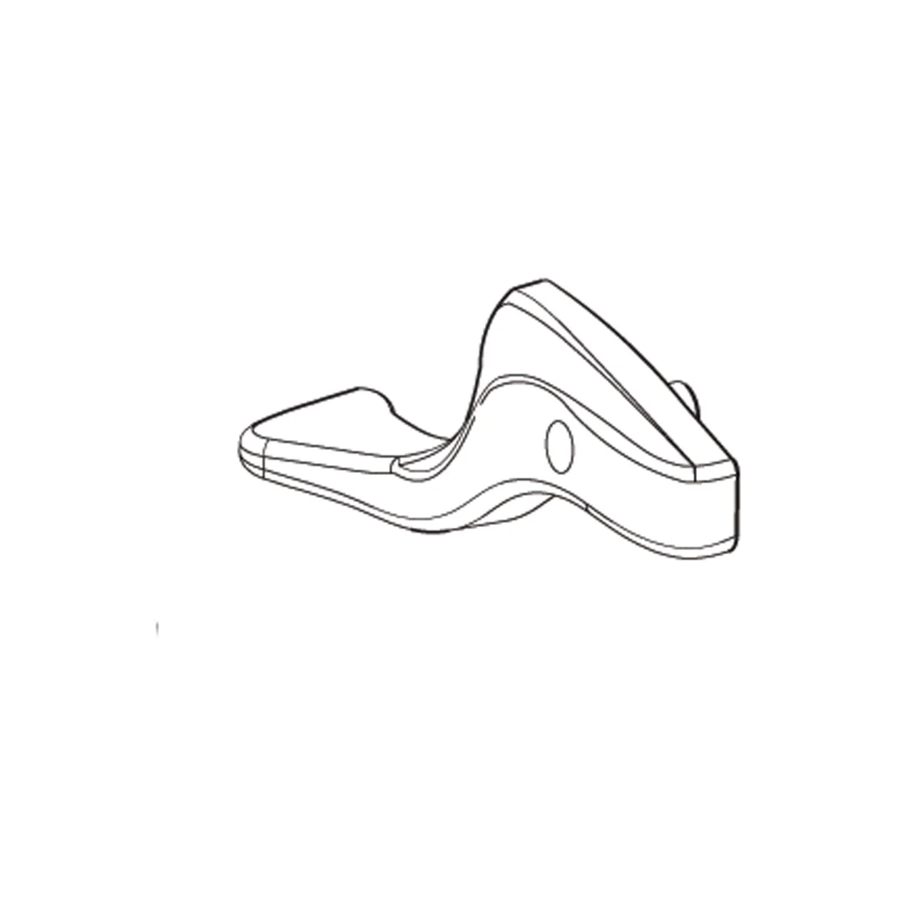 Thetford 42067 High Pedal Kit for Style II China Bowl Toilet - White - 42067
