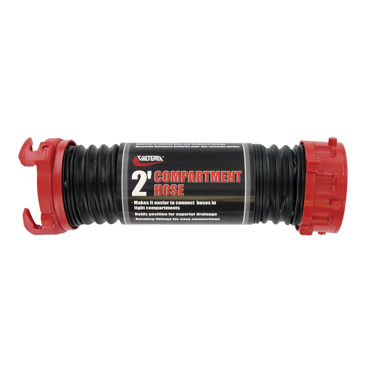 Valterra D04-0202 Dominator Compartment Hose - 2' - D04-0202