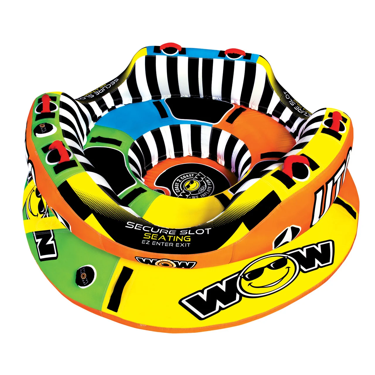 Wow Watersports 19-1080 Uto Excalibur 3-rider Towable - 19-1080