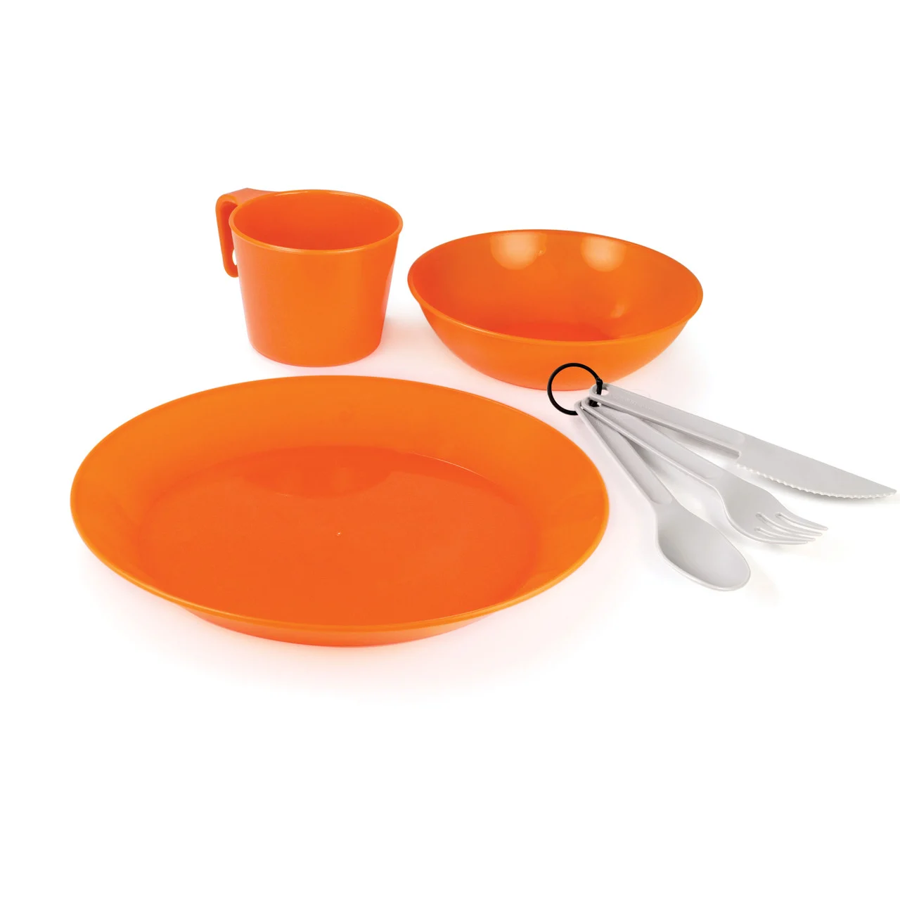 GSI Outdoors Cascadian Single Table Set - Orange - 77317