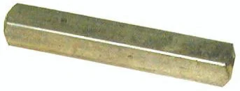Marine Machining & Manufacturing - 1/4" Brass Shaft Key (1/4" Brass Key)