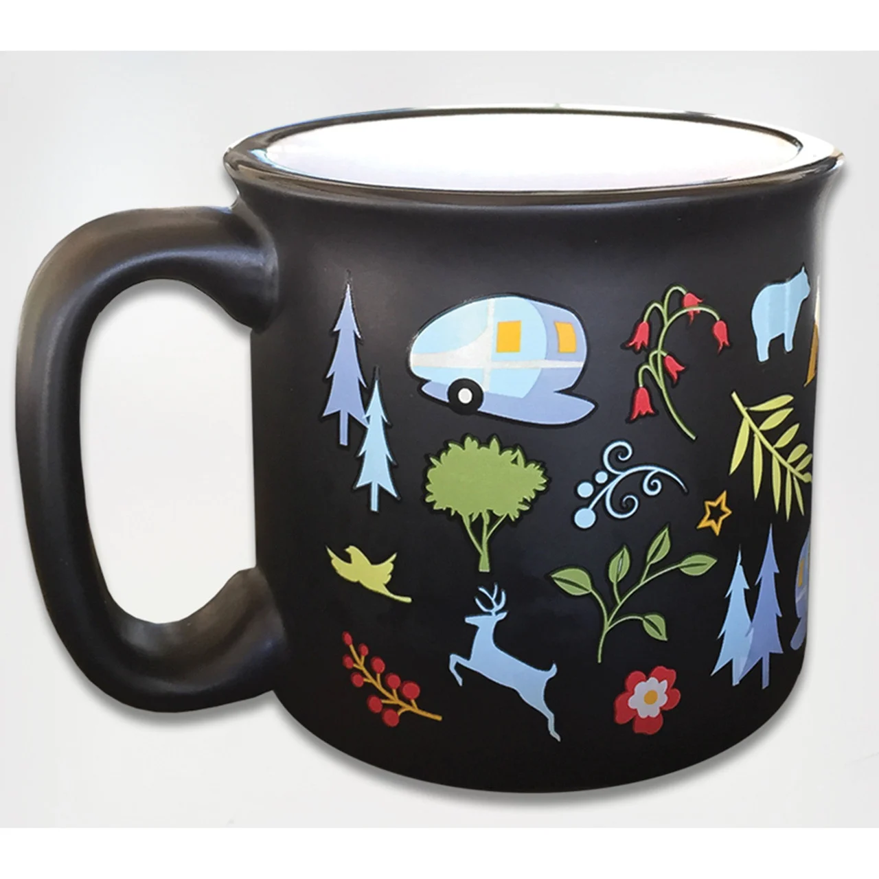 Camp Casual CC-004BLK Ceramic Mug - Into The Woods - CC-004BLK