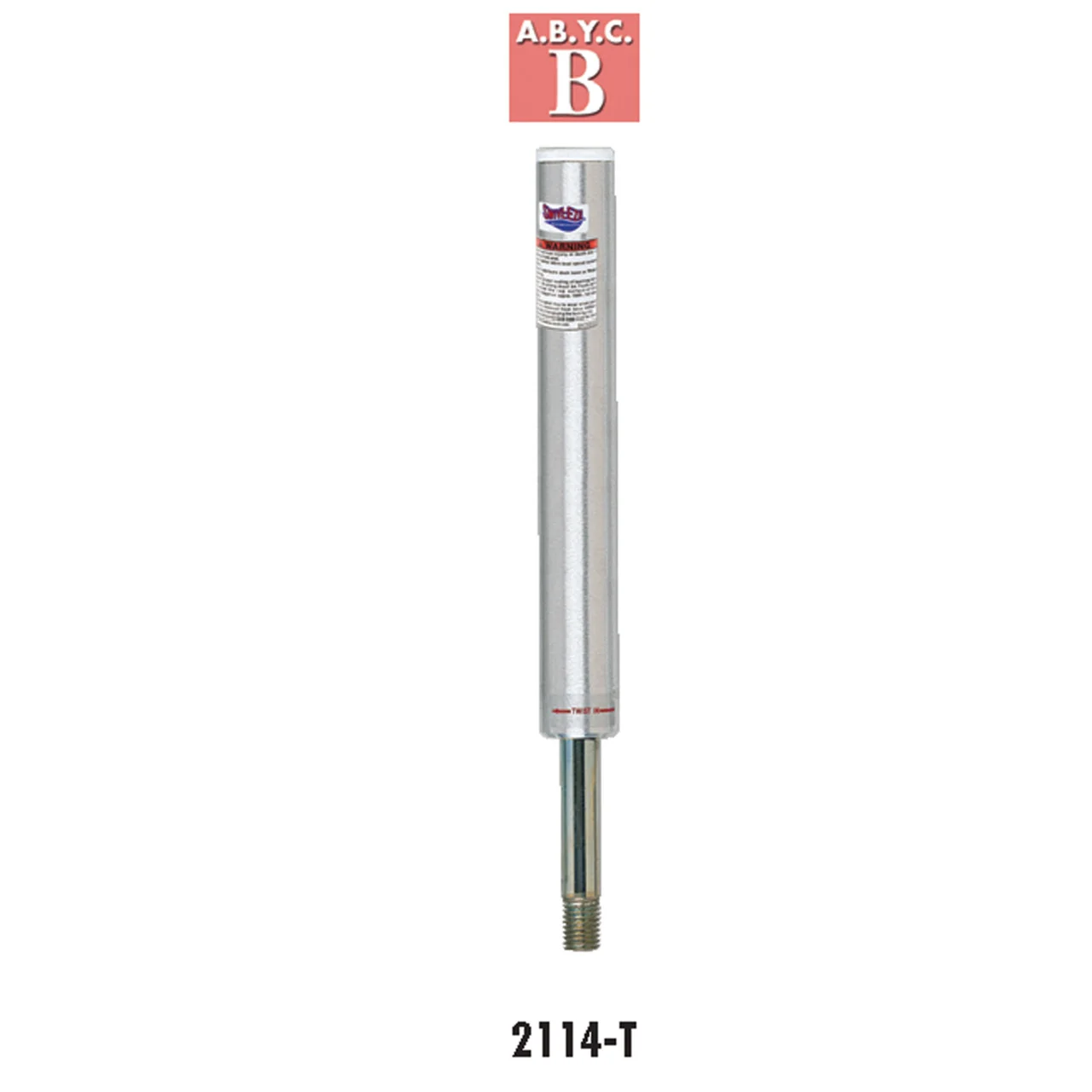 Attwood 2114-T Lock'N-Pin 3/4" Fixed Height Post - 11", Threaded - 2114-T