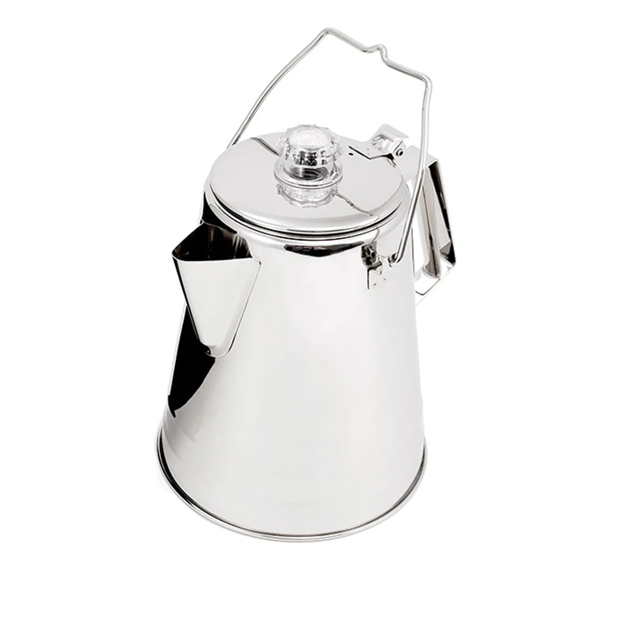 GSI Outdoors Glacier Stainlesss Steel Conical Percolator - 14 Cup - 65014