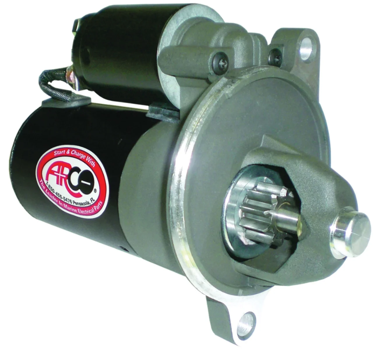 ARCO 70125 Inboard Starter for Late Model 5.0L & 5.8L Ford - 12 Volt, Clockwise Rotation - 70125