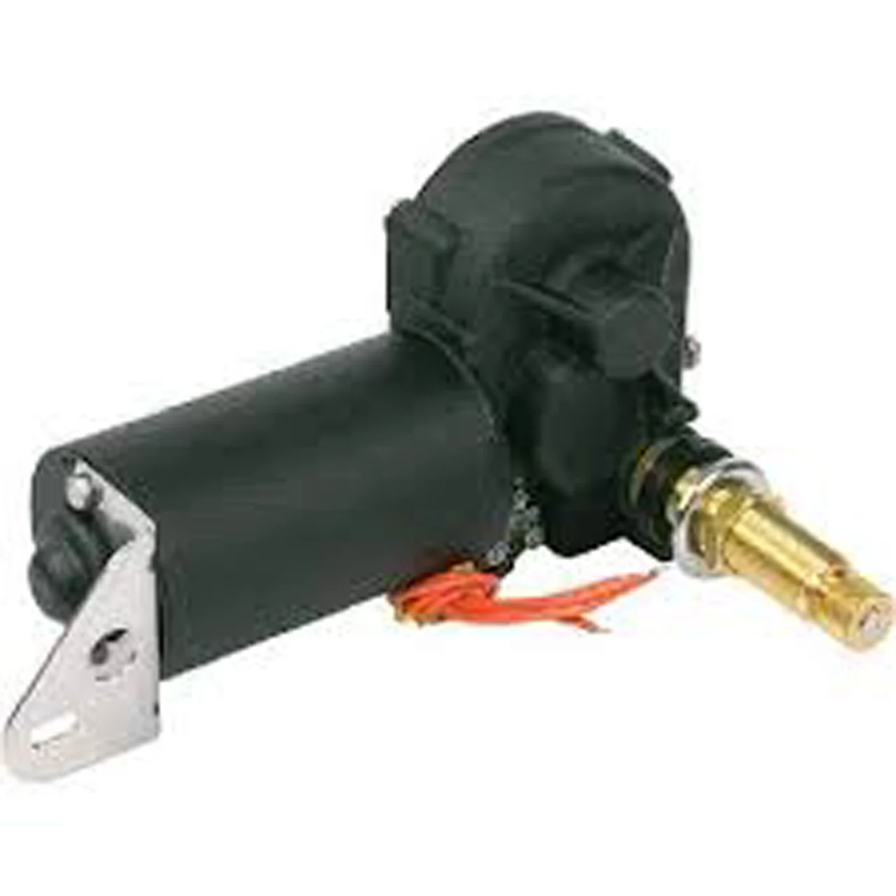 Sea-Dog 412118B-3 MRV Wiper Motor - 80° Sweep, 1.5" Shaft Length, Black - 412118B-3