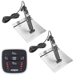 Lectrotab Xka Aluminum Alloy Trim Tab Kit W/Mlc-1 Control - 9 X 18