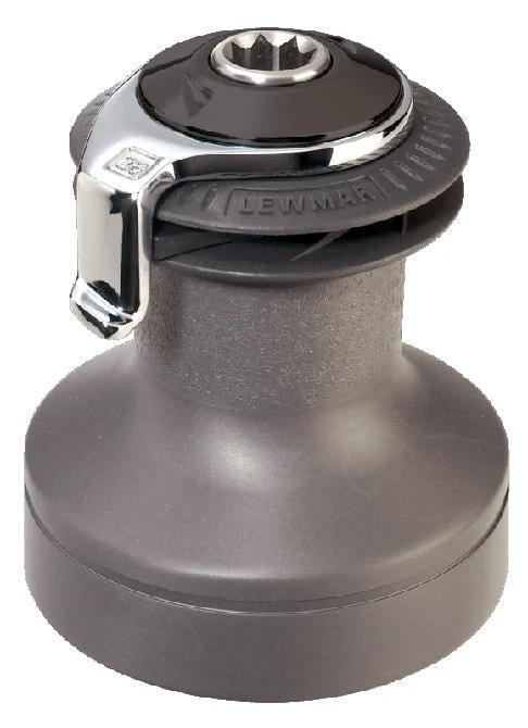 Lewmar #40 Self-Tailing Ocean Winch 2-Speed Alloy Grey