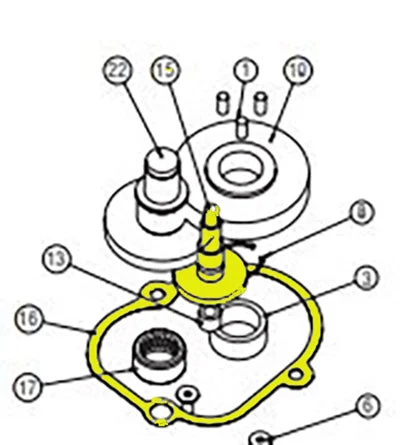 Lewmar Windlass V700 1st Compound Gear