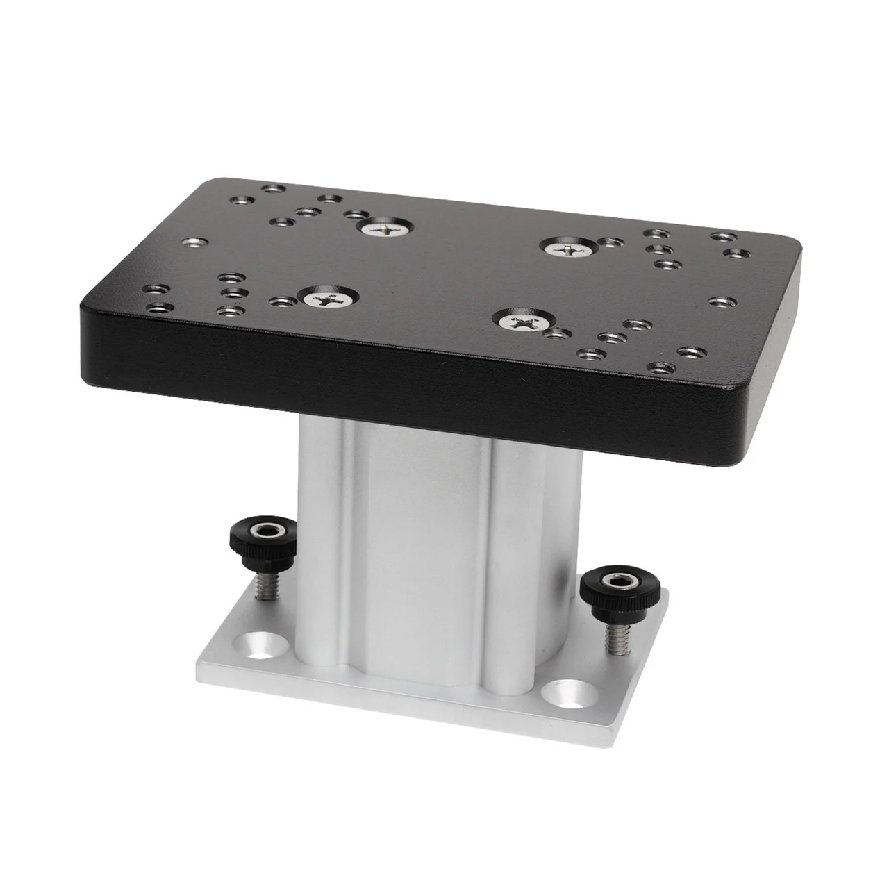 Cannon 1904030 Aluminum Fixed Base Downrigger Pedestal - 4" - 1904030