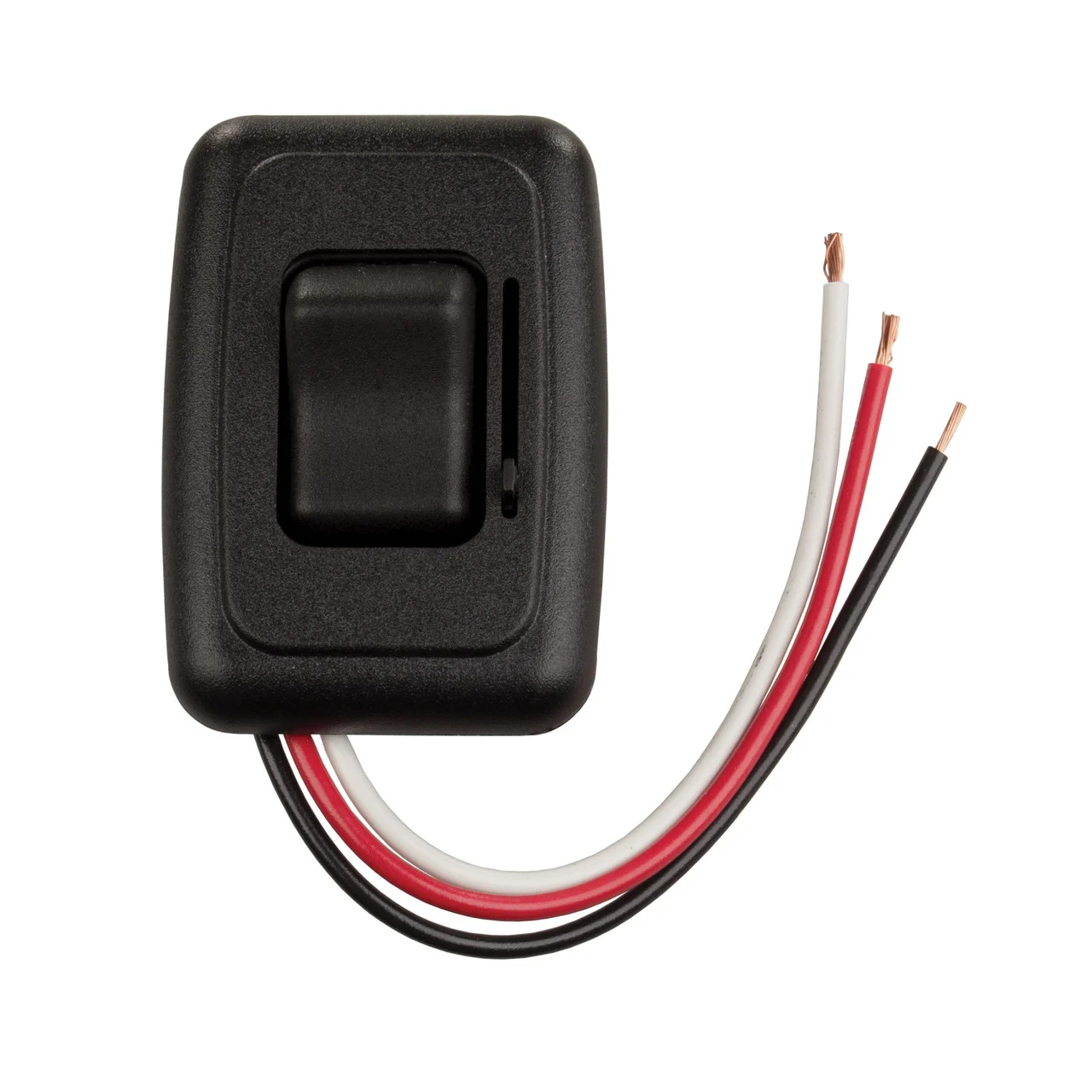 JR Products 05-12315 LED Side Slide Dimmer Switch - Black - 05-12315