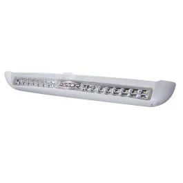 Lumitec Razor Light Bar - Flood - White Housing W/Inverted Logo Flush Mount