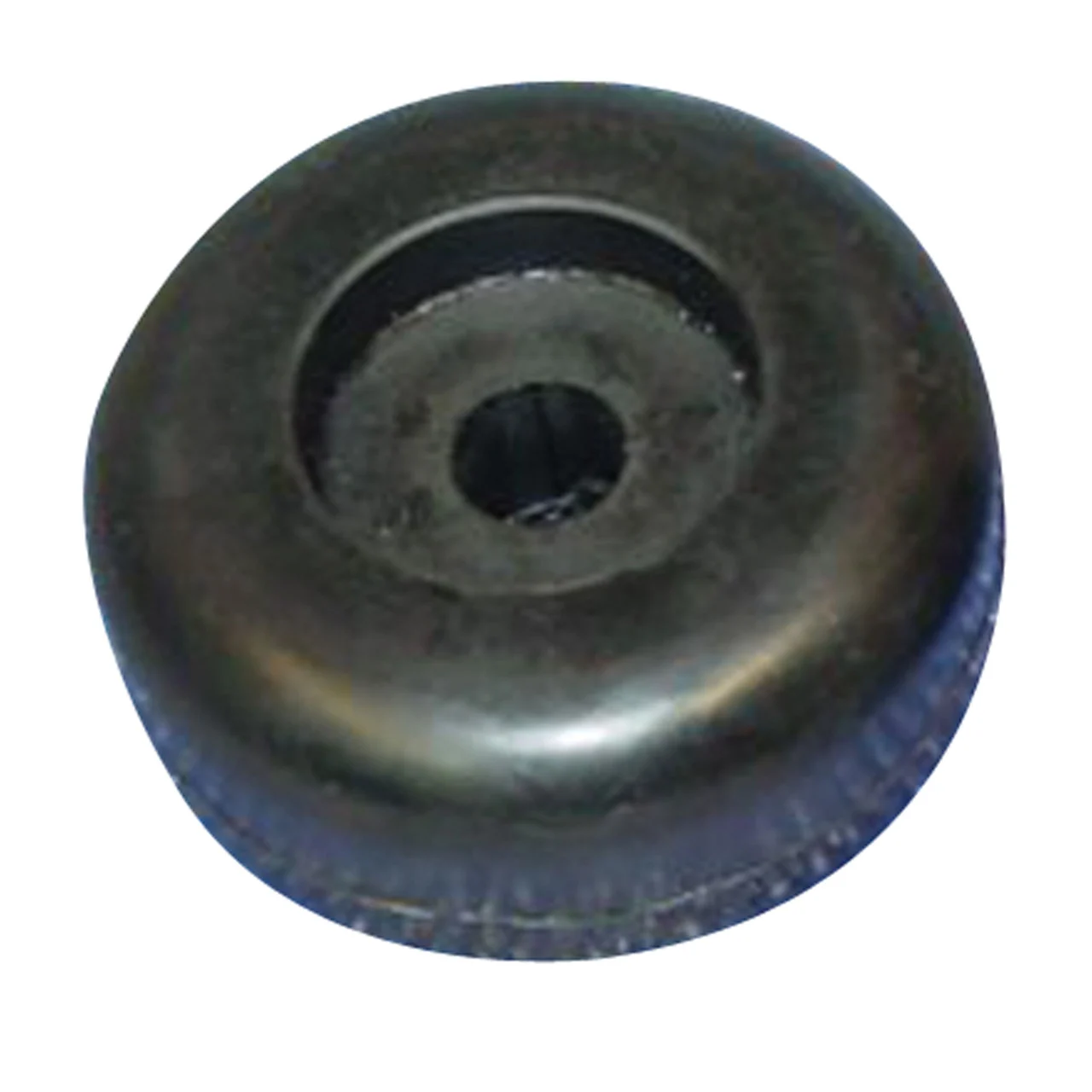 C.H. Yates 134-5 Black Rubber End Cap Roller - 3.5 in. x 1.25 in. x 0.625 in. - 134-5