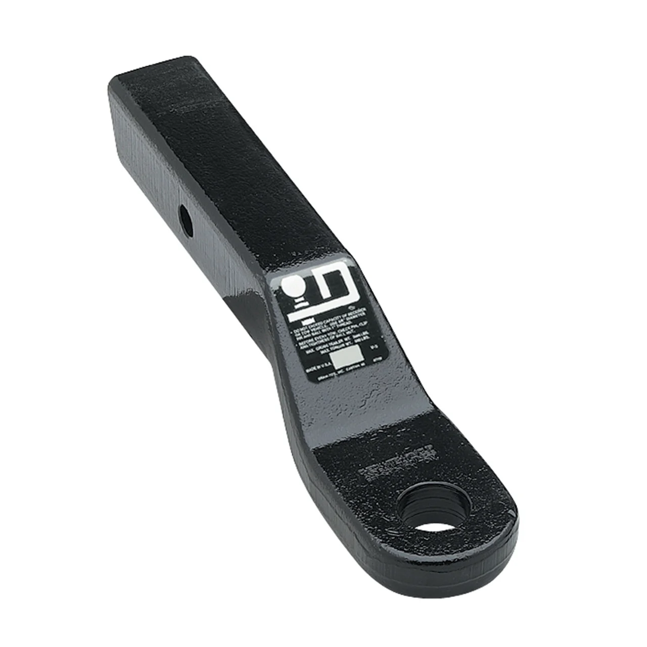 Reese 40330 Class V Trailer Hitch Ball Mount - 16,000 lbs. GTW, 1.25" Ball Hole, 8.5" Length x 1" Rise x 2" Drop, Black - 40330