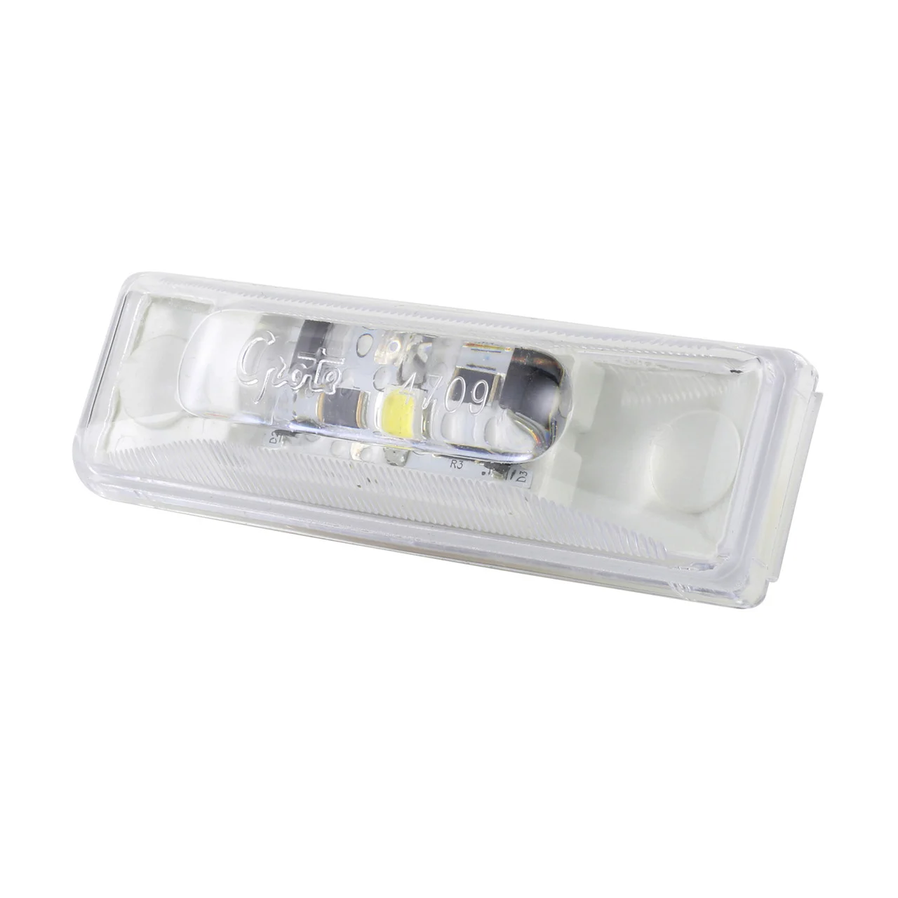 Grote 60411 Rectangular Utility Light - Led, Clear - 60411