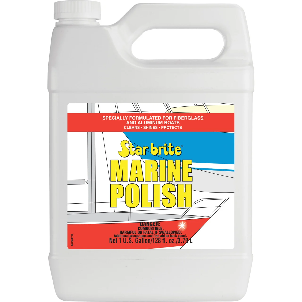 Star brite 080100 Marine Polish - 1 Gallon - 80100