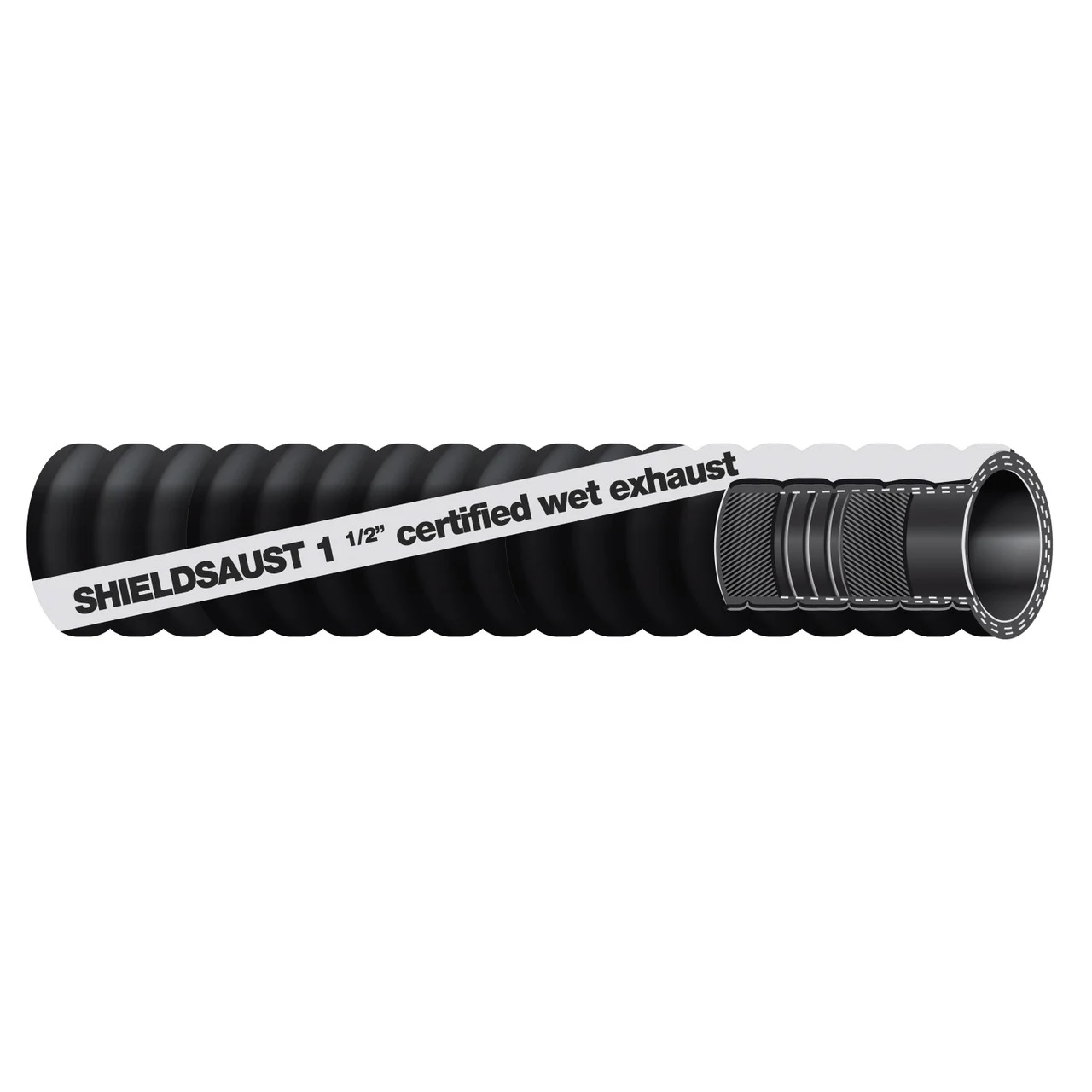 Sierra 116-252-1001 1" Shields Exhaust Corr 6 1/4' - 116-252-1001