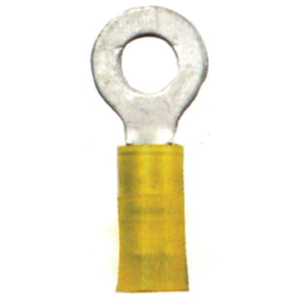 Ancor 230225 Nylon Ring Terminal - 12-10, 5/16", Yellow, Pack of 4 - 230225