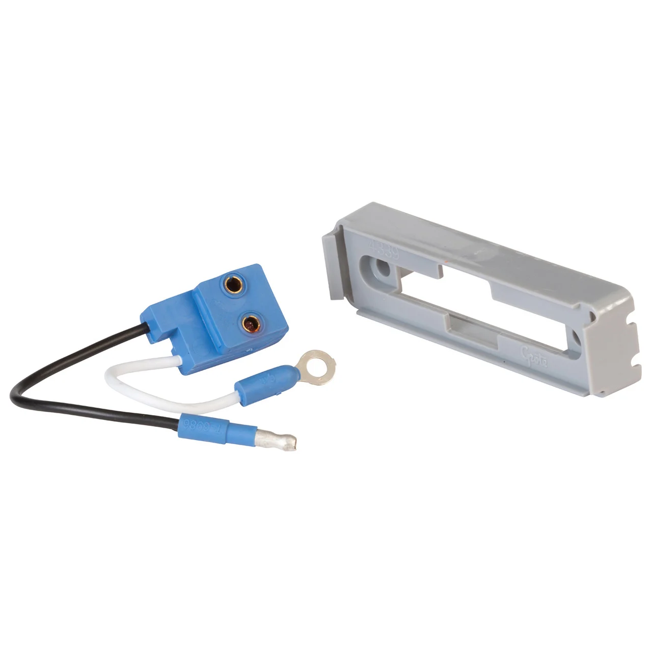 Grote 43790 Mounting Bracket For Large Rectangular Lights, Gray Kit (43780 + 66980) - 43790