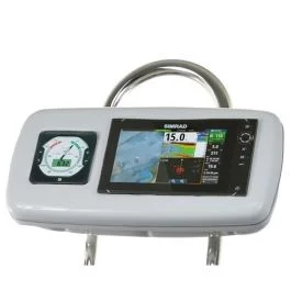Navpod Gp1040-13 Systempod Pre-Cut F/Simrad Nss9 Evo2 Or B&G Zeus² 9 & 1 Instrument F/9.5" Wide Guard