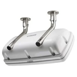 Navpod Systempod Pre-Cut Simrad Go9/B&G Vulcan9 & 1 Instrument (Simrad Is42/B&G Triton2/Ap44 Square Hole) F/9.5" Wide Guard