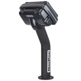 Navpod Ped5100-01 Pedestalpod Pre-Cut F/Humminbird Helix 10 & Helix 9 Series - Carbon Black