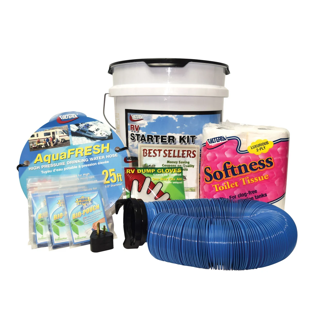 Valterra K88122 RV Starter Kit in a Bucket - Standard - K88122