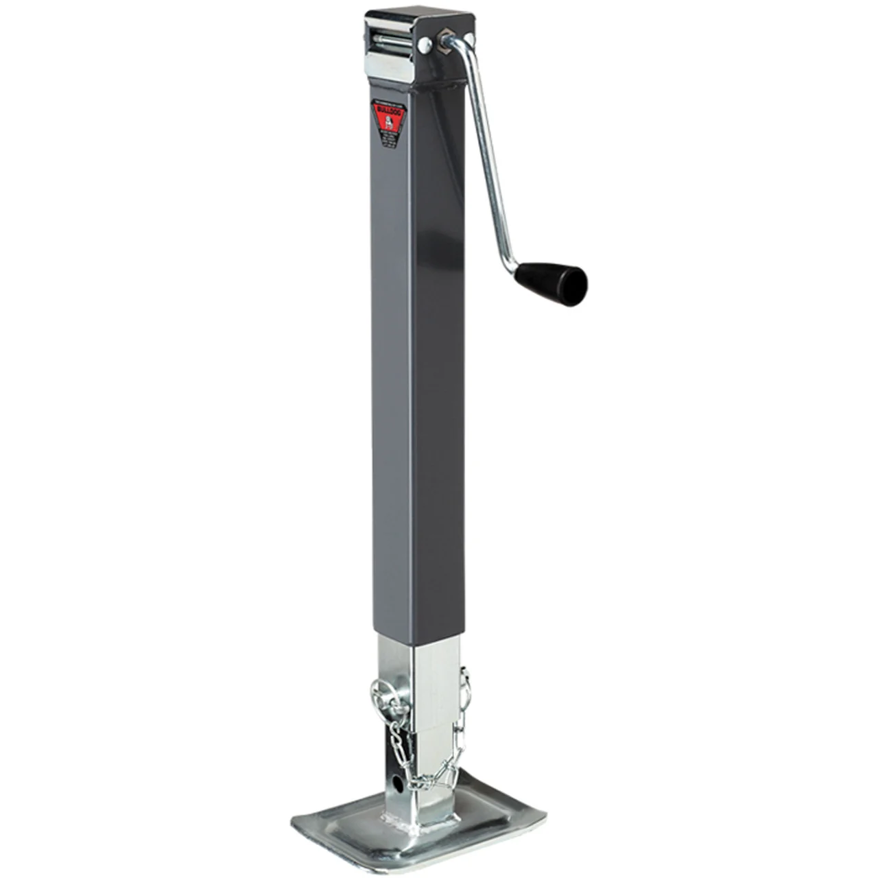 Reese 190754 Bulldog Square Sidewinder Jack - 15" Travel, 8000 lbs. - 190754