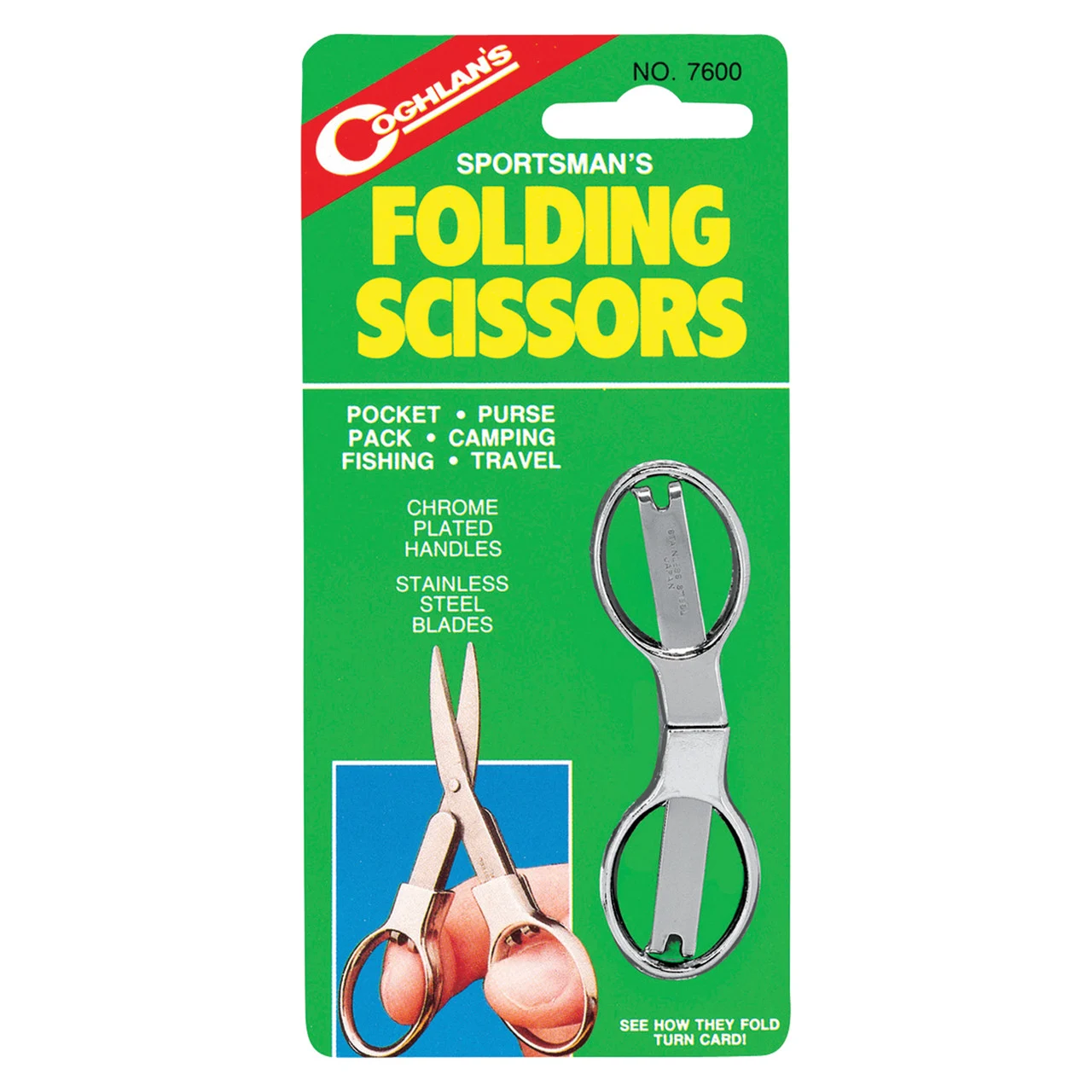 Coghlan's 7600 Scissors - Stainless Steel Blades - 7600