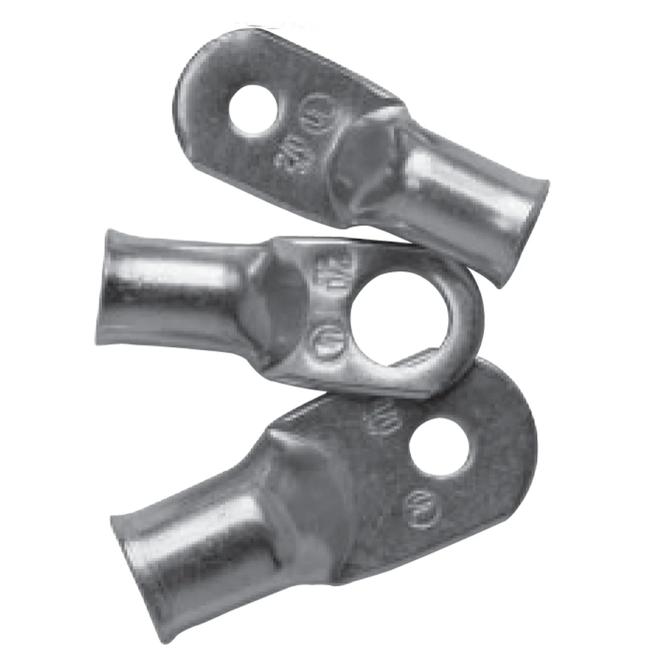 Ancor 242235 Tinned Copper Lugs - #8, 5/16", Pack of 25 - 242235