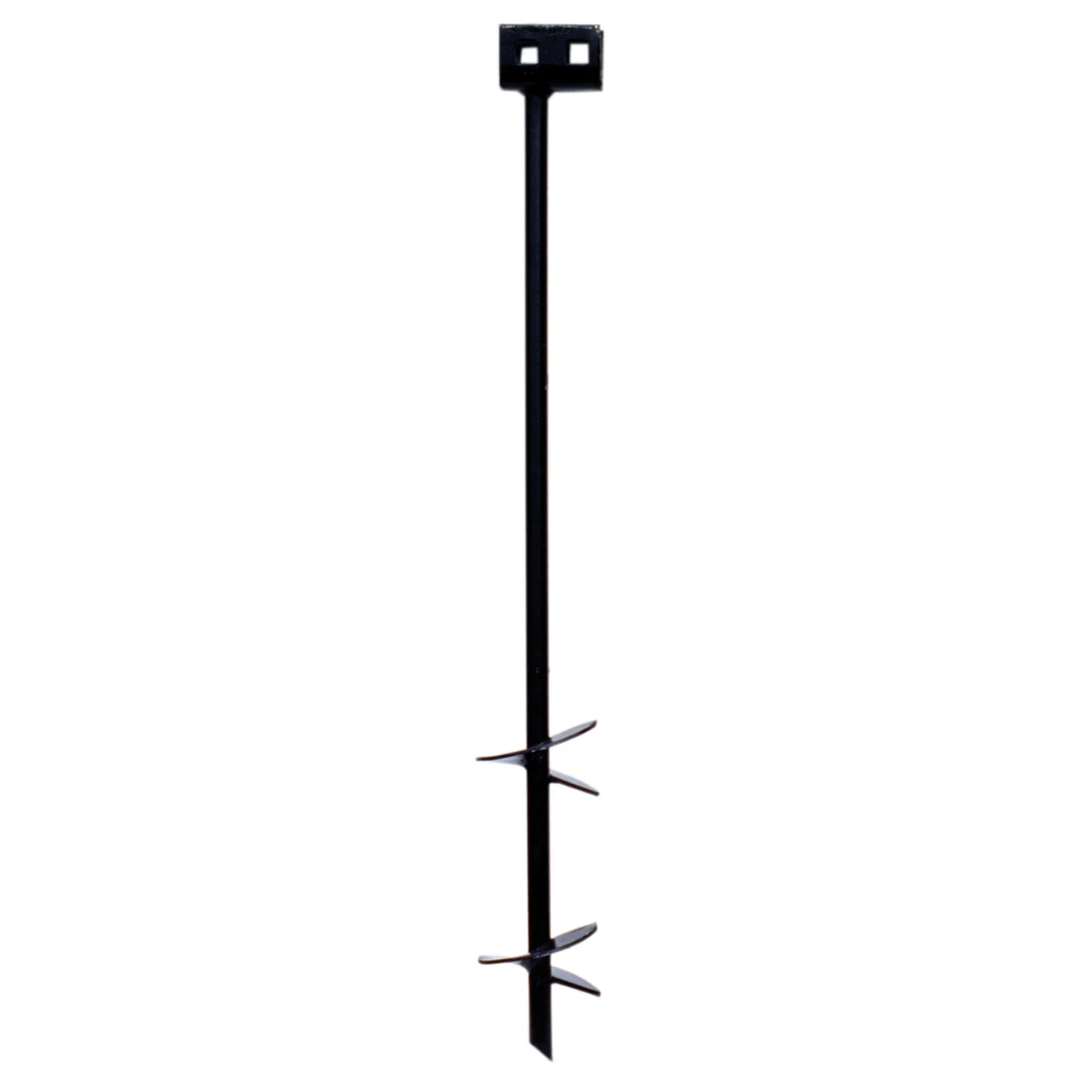 Tie Down Engineering 59095N Iron Root Double-Head Double-Helix Earth Anchor, 3/4" Rod x 30" L x 4" Helix, Class 2 - Pack of 8 - 59095N