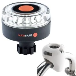 Navisafe Navilight 360 Degree 2nm W/Navibolt Base & Rail Mount - White