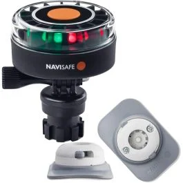 Navisafe Navilight 2nm Tricolor W/Navimount Base & Rib Mount - White
