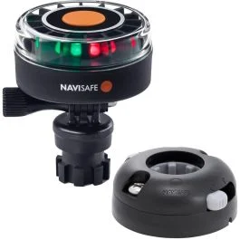 Navisafe Navilight 2nm Tricolor W/Navimount Base & Horizontal Mount - Black