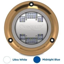 Oceanled Sport S3124s Underwater Led Light - Ultra White/Midnight Blue