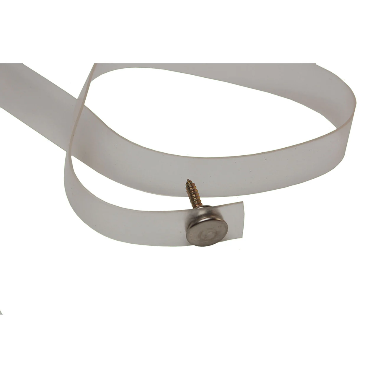 RV Designer A750 Plastic Curtain Tieback - 18", Clear - A750