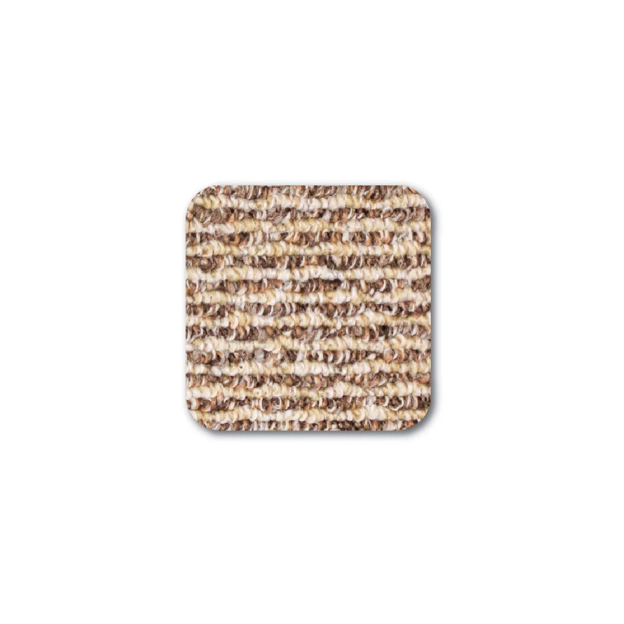 Prest-O-Fit 5-3092 Decorian Step Huggers RV Landing Step Rug - 10" x 23.5", Butter Pecan - 435492