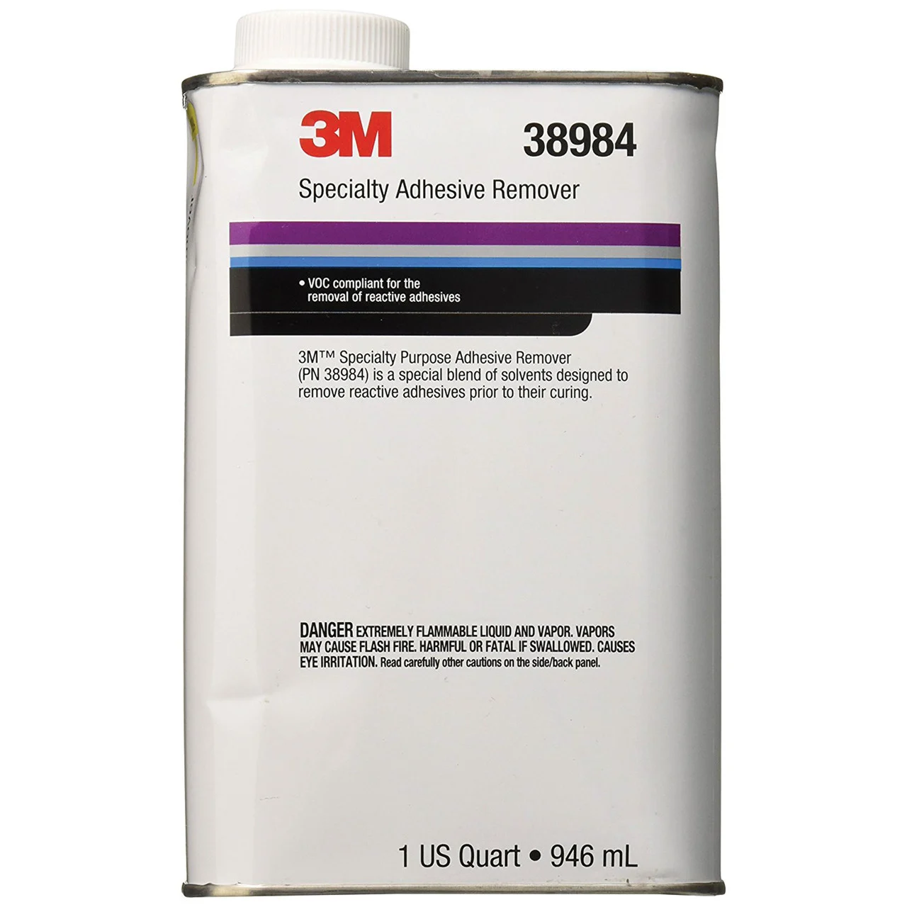 3M 38984 Specialty Adhesive Remover - Quart - 7000148209
