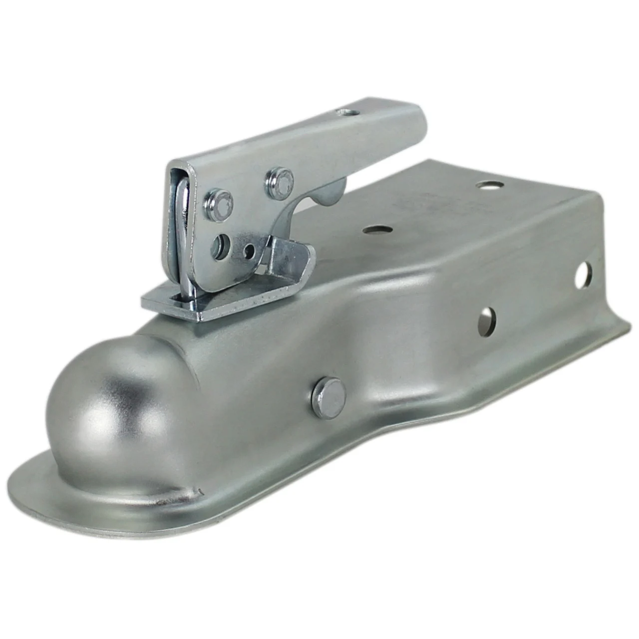 Quick Products QP-HS3022Z Zinc Trigger-Style Trailer Coupler - 1-7/8" Ball, 3" Channel - 2,000 lbs. - QP-HS3022Z
