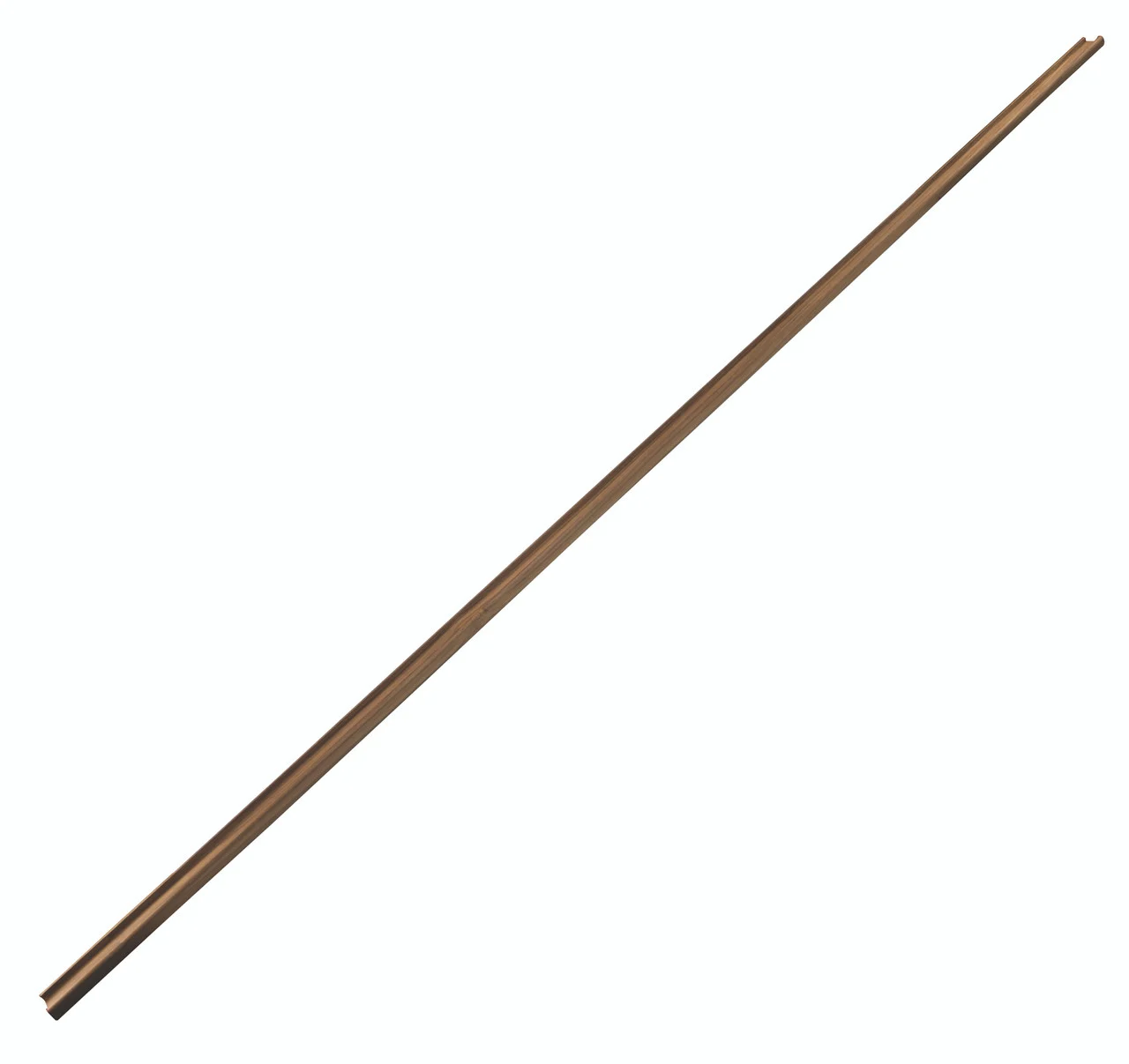 Whitecap 60825 Teak Straight 5/8"H x 1-3/16"W with 3/4" Gap - 5' Length Bulkhead - 60825